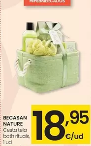 Becasan Nature - Cesta Tela Bath Rituals