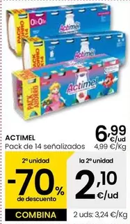 Actimel - Pack De 14 Senalizados