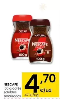 Nescafé - 100 G Cafes Solubles Senalizados