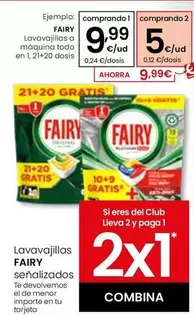 Fairy - Lavavajillas A Maquina Todo En 1