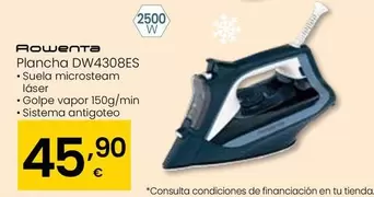 Rowenta - Plancha DW4308ES