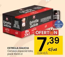 Estrella Galicia - Cerveza Especial Lata