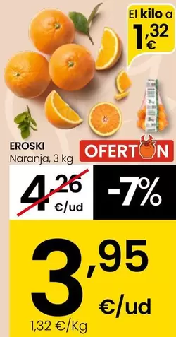 Eroski - Naranja