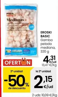 Eroski Basic - Gamba Pelada Mediana