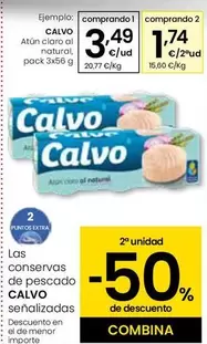 Calvo - Atun Claro All Natural