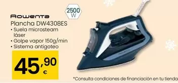Rowenta - Plancha DW4308ES