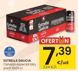 Estrella Galicia - Cerveza Especial Lata