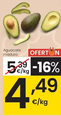 Aguacate Maduro