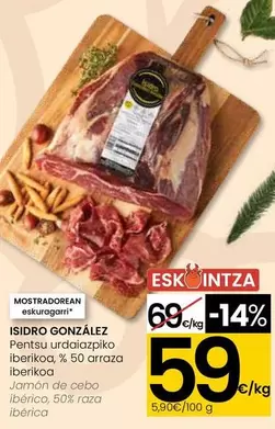 Isidro Gonzalez - Jamon De Cebo Iberico 50% Raza Iberica