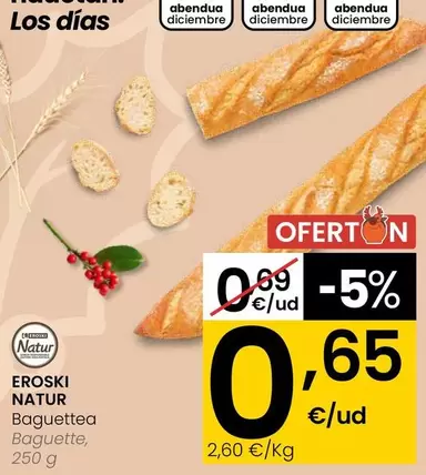 Eroski Natur - Baguette