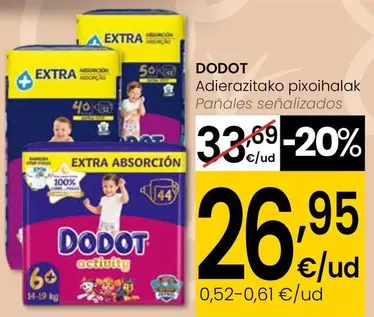 Dodot - Pañales 