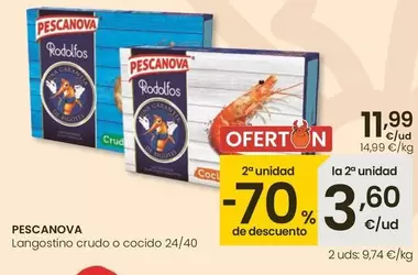 Pescanova - Langostino Crudo O Cocido