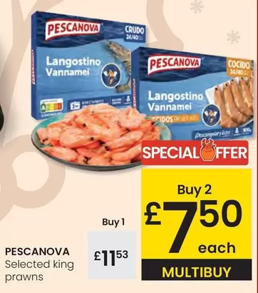 Pescanova - Selected King Prawns