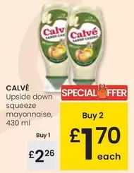 Calvé - Upside Down Squeeze Mayonnaise