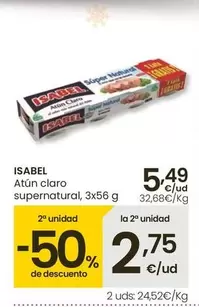 Isabel - Atun Claro Supernatural