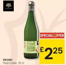 Eroski - Plain Cider