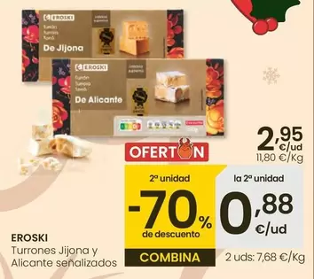 Eroski - Turrones Jijona Y Alicante Senalizados
