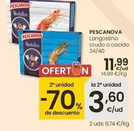 Pescanova - Langostino Crudo O Cocido