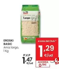Eroski Basic - Arroz Largo