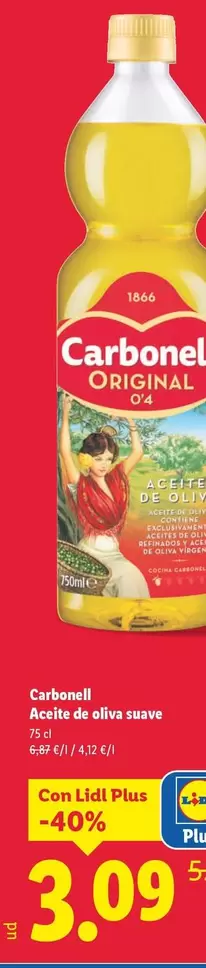Carbonell - Aceite De Oliva Suave