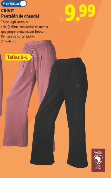 Crivit - Pantalón De Chándal