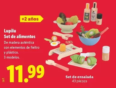 Lupilu - Set De Alimentos