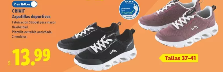 Crivit - Zapatillas Deportivas