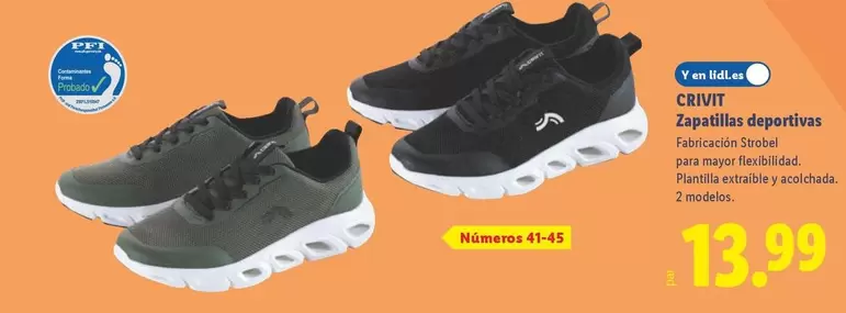 Crivit - Zapatillas Deportivas