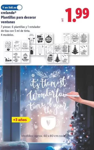 Crelando - Plantillas Para Decorar Ventanas