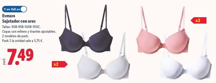 Esmara - Sujetador Con Aros