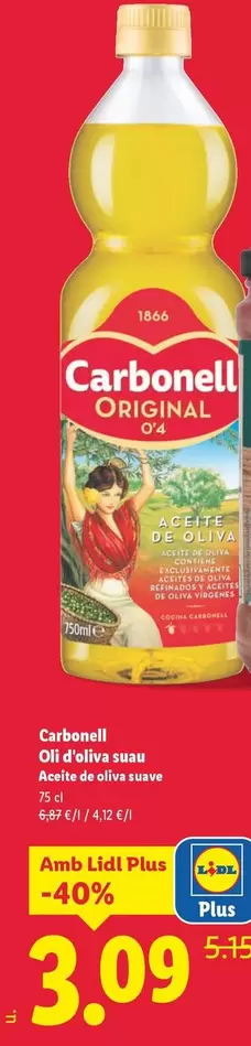 Carbonell - Aceite De Oliva Suave