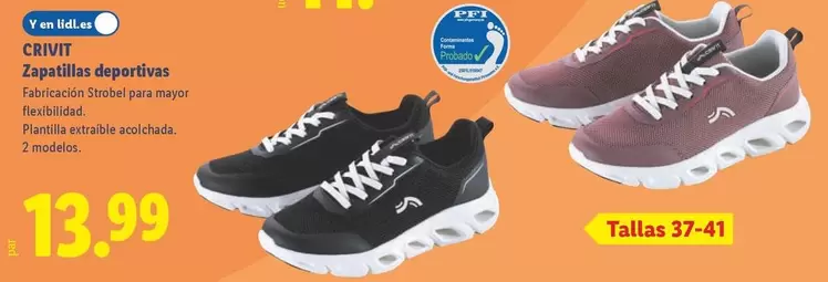 Crivit - Zapatillas Deportivas