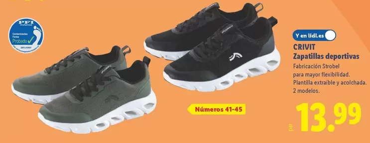 Crivit - Zapatillas Deportivas
