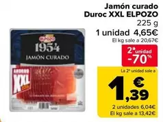 elpozo - Jamon Curado Xxl