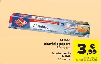 Albal - Papel Aluminio