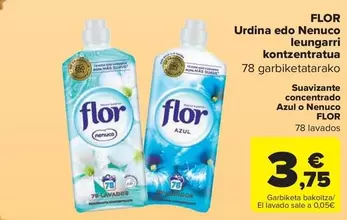Flor - Suavizante Concentrato Azul O Nenuco
