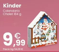 Kinder - Calendario Chalet