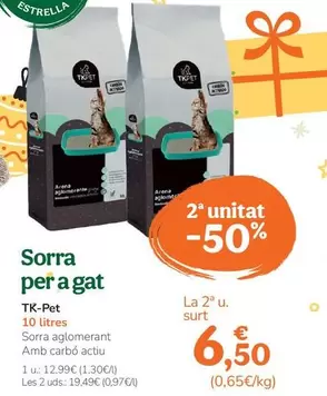 Tk Pet - Sorra Per A Gat