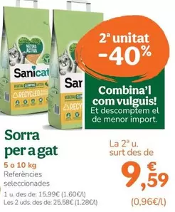Sanicat - Sorra Per A Gat