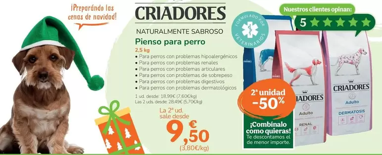 Criadores - Pienso Para Perros