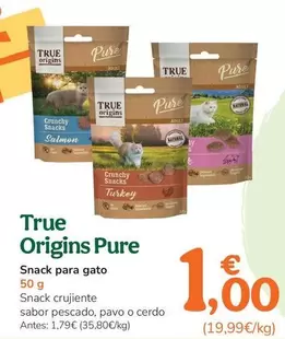 True Origins - Pure Snack Para Gato
