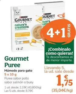 Purina - Gourmet Puree Humedo Para Gato