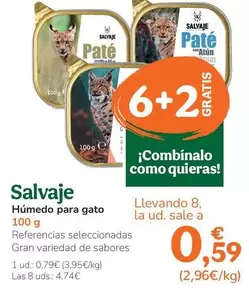 Salvaje - Húmedo Para Gato