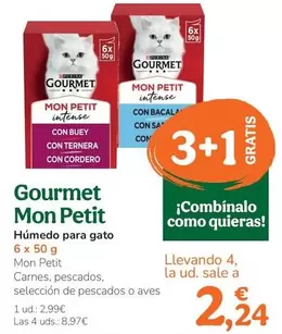 Purina - Gourmet Mon Petit Humedo Para Gato
