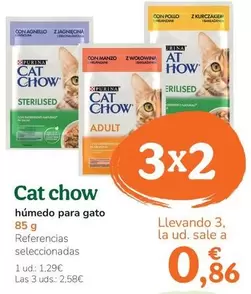 Purina - Cat Chow Humedo Para Gato