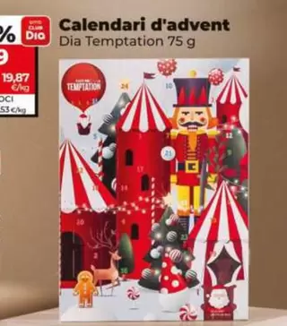 Dia Temptation - Calendario De Adviento