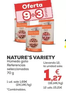 Nature's Variety - Húmedo Gato