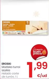 Eroski - Helado Corte De Turrón