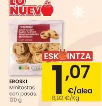 Eroski - Minitostas Con Pasas