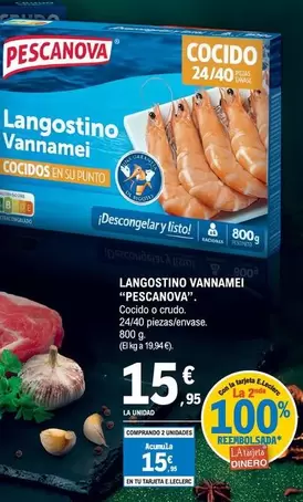 Pescanova - Langostino Vannamei